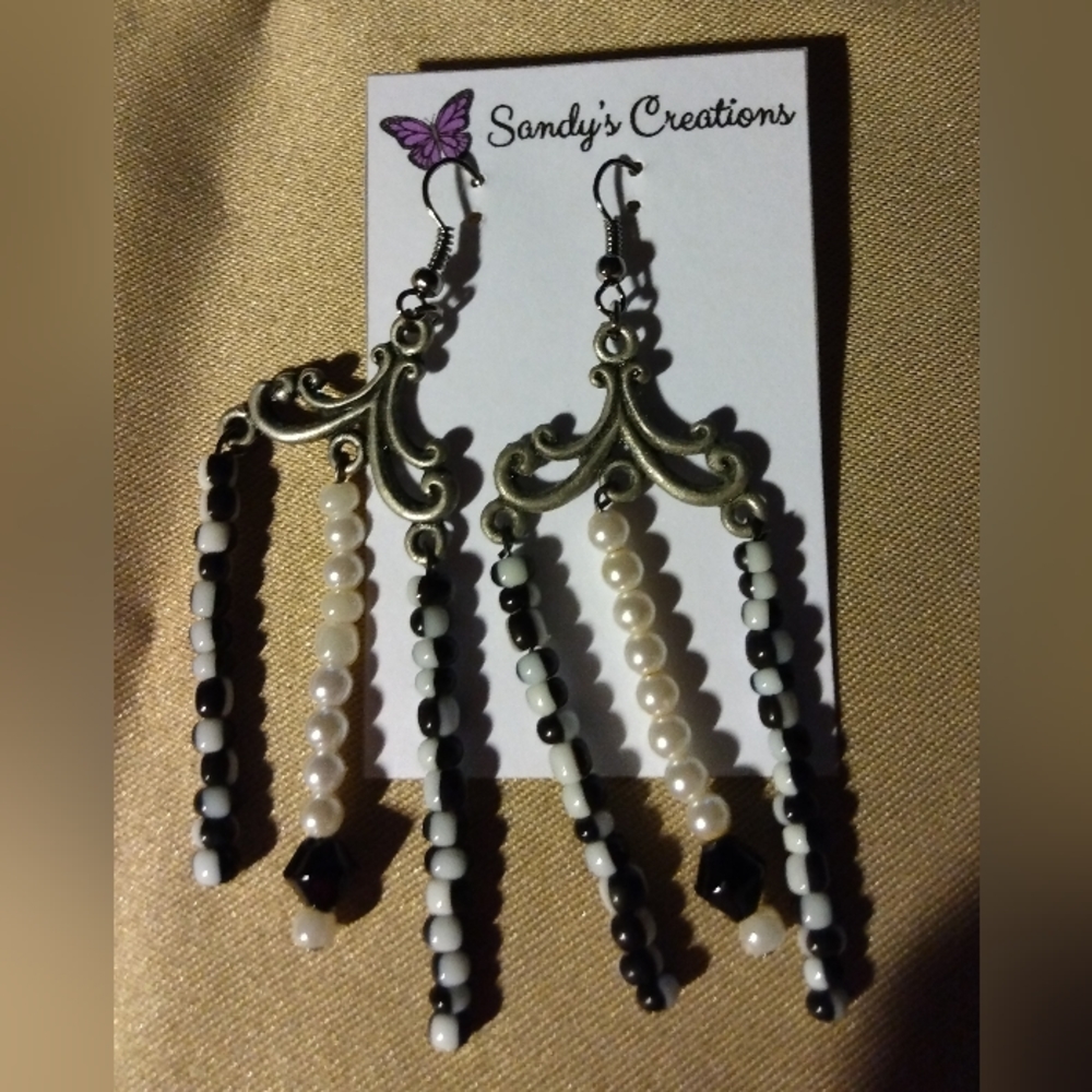 One pair of Handcrafted Earrings